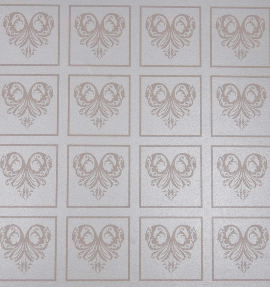 Athena Hearts Caramel Metallic Paper 4 SHEET BULK PACK