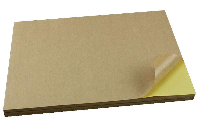Kraft Full Sheet Labels