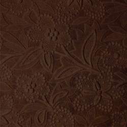 Bronze Bloom Embossed Paper