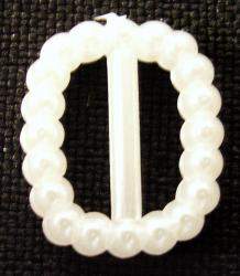 White-Rectangle-Pearl-Buckles-packof25-CLEARANCE