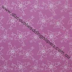 Floral Bloom Reversed Vellum-Purple