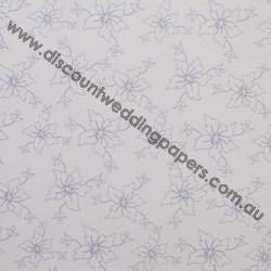 Floral Bloom Metallic-Violet-Paper