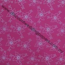 Floral Bloom Reversed Vellum-Lipstick Pink