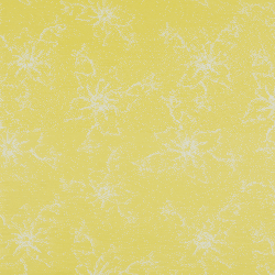 Floral Bloom Reversed Vellum-Yellow
