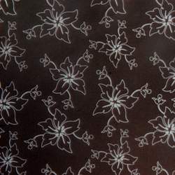 Floral Bloom Reversed Vellum-Brown