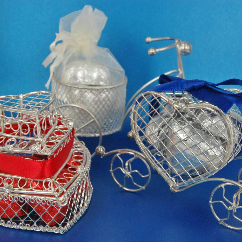 Wire Bonbonniere - Bulk Pack of 100