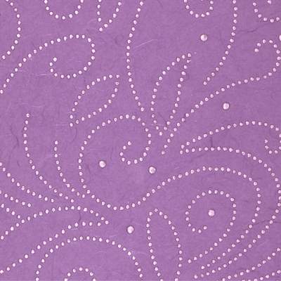 Lavender/Silver-Flourish-Paper