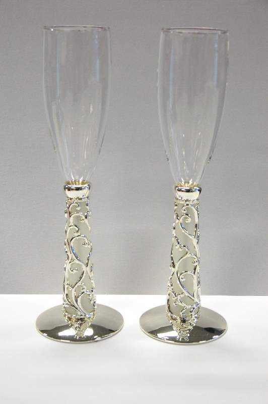 Silver Vine Glasses