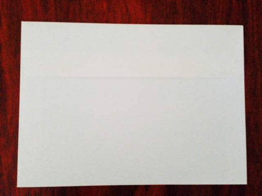 130x180mm White Envelope