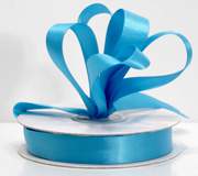 Satin Ribbon -Aqua-10mm