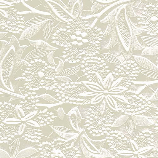 Bloom Cotton Quartz Embossed Paper