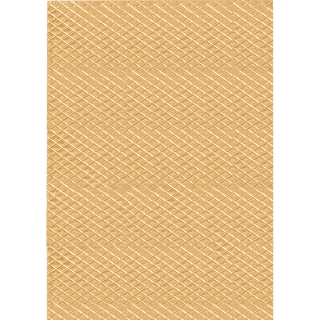 Gold Diamond Embossed Paper - 5 pack