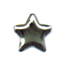 Silver-Stars-Fasteners-packof25