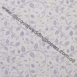 Floral Flourish Metallic-Violet-Paper