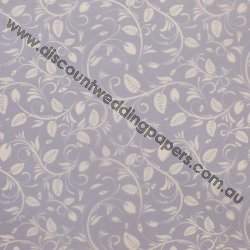 Floral Flourish Reversed Vellum-Violet