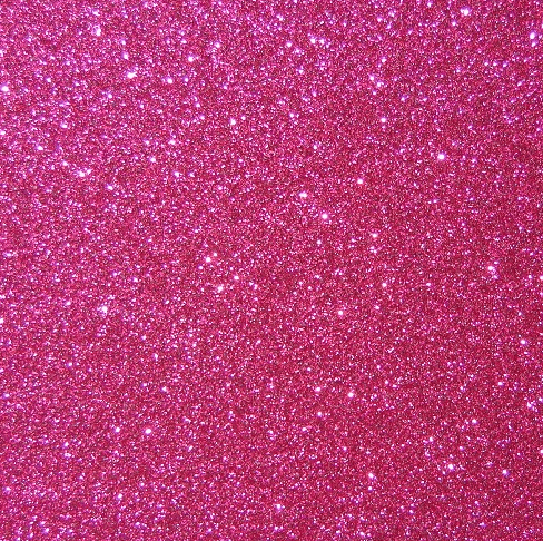 Raspberry Glitter Card