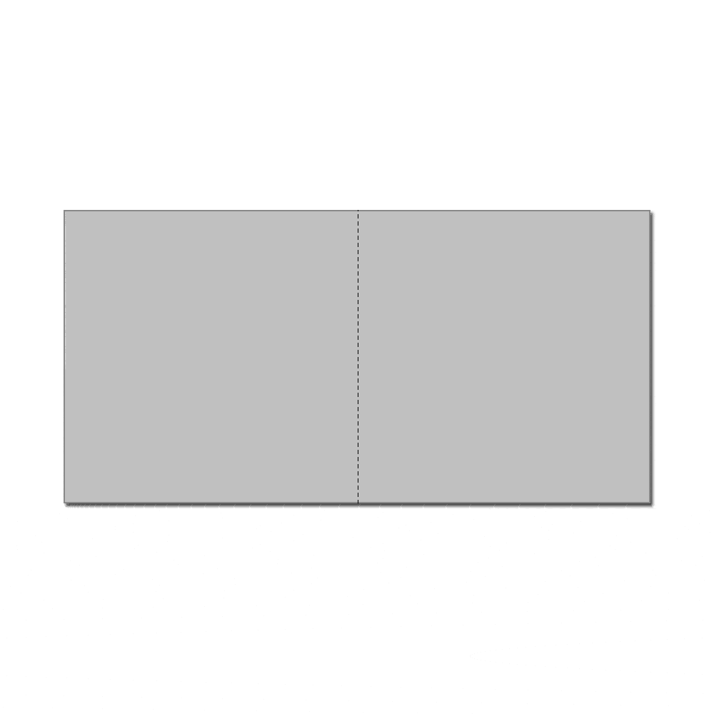 145mm x 145mm Pre-Cut Folded Card - Recycled Kraft