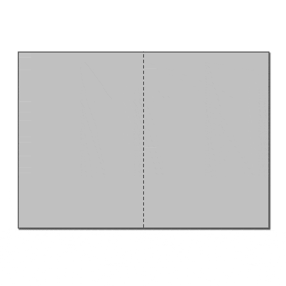 C6 Pre-Cut Folded Card - Quartz